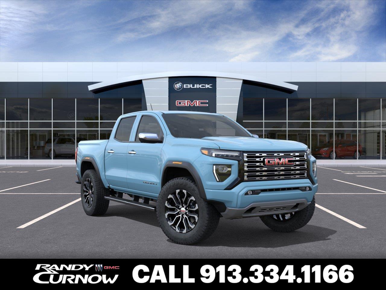 Glacier Metallic 2026 GMC Canyon Pickup Truck Four-Wheel Drive 8-Speed Automatic