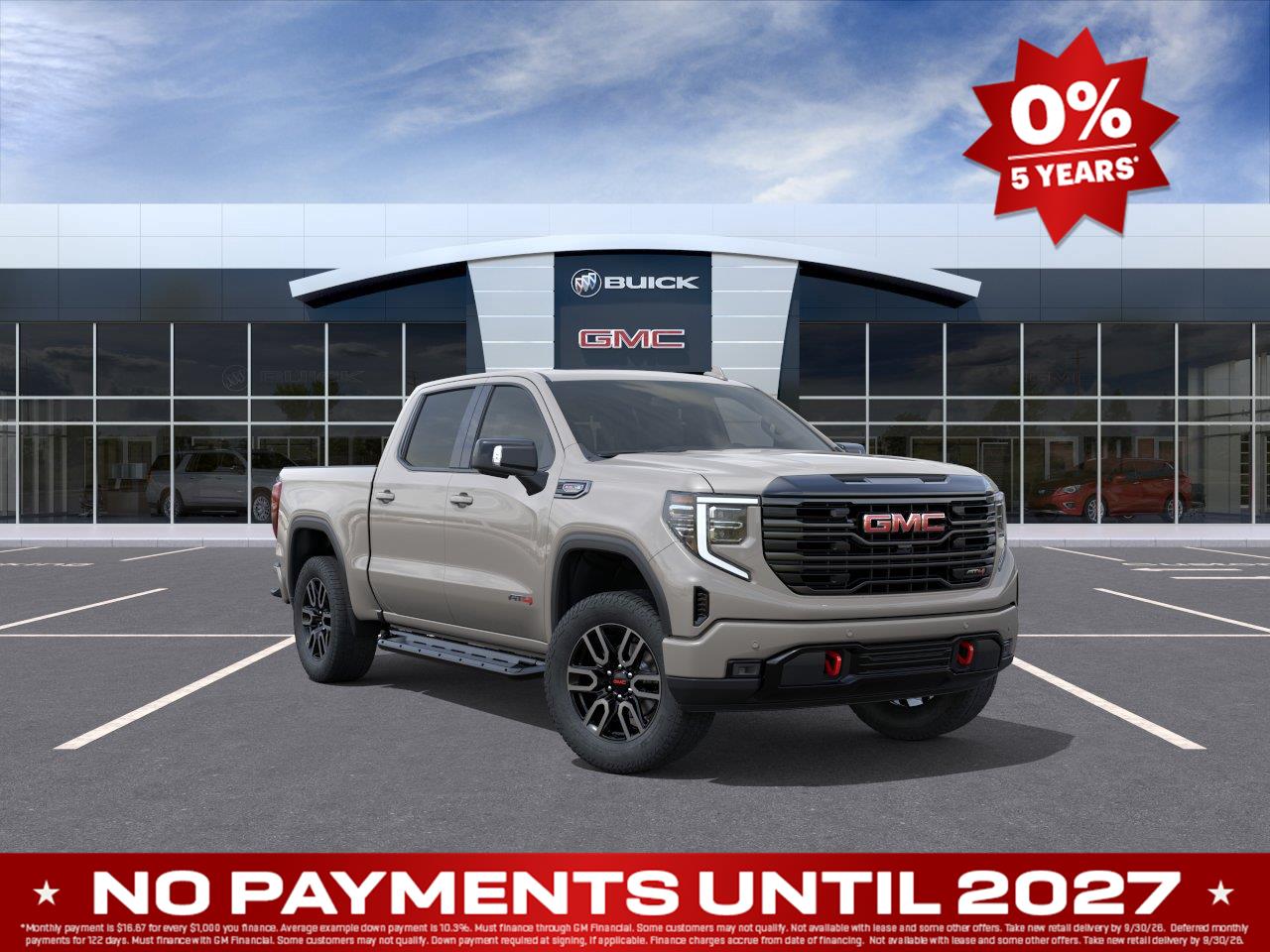 Coastal Dune 2026 GMC Sierra 1500 Pickup Truck Four-Wheel Drive Automatic
