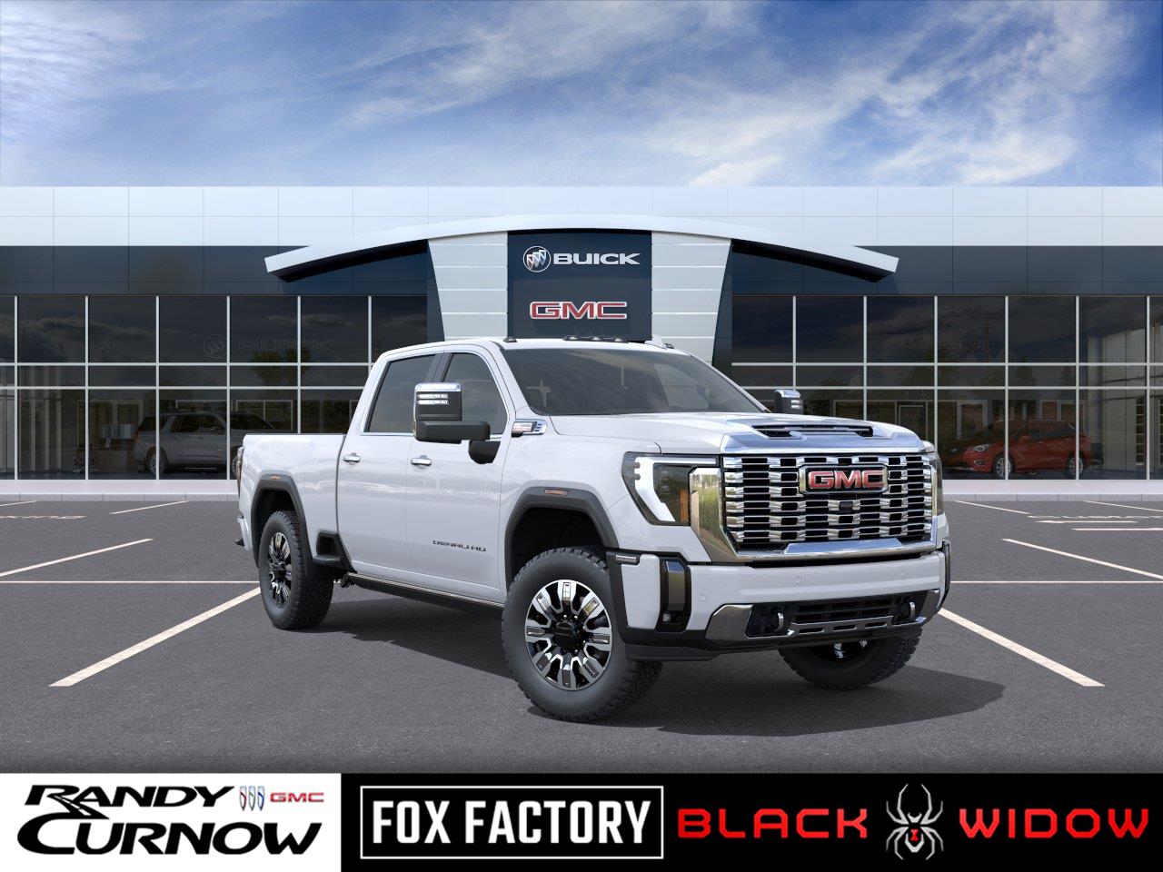 Glacier White Tricoat 2026 GMC Sierra 2500HD Pickup Truck Four-Wheel Drive Automatic