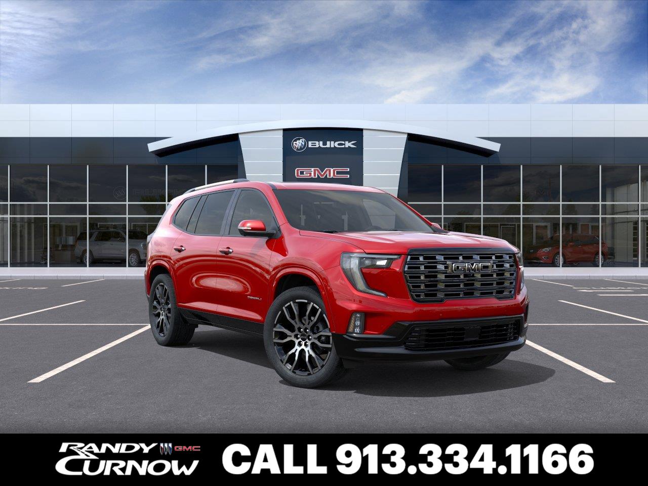 Volcanic Red Tintcoat 2027 GMC Acadia SUV / Crossover Four-Wheel Drive 8-Speed Automatic