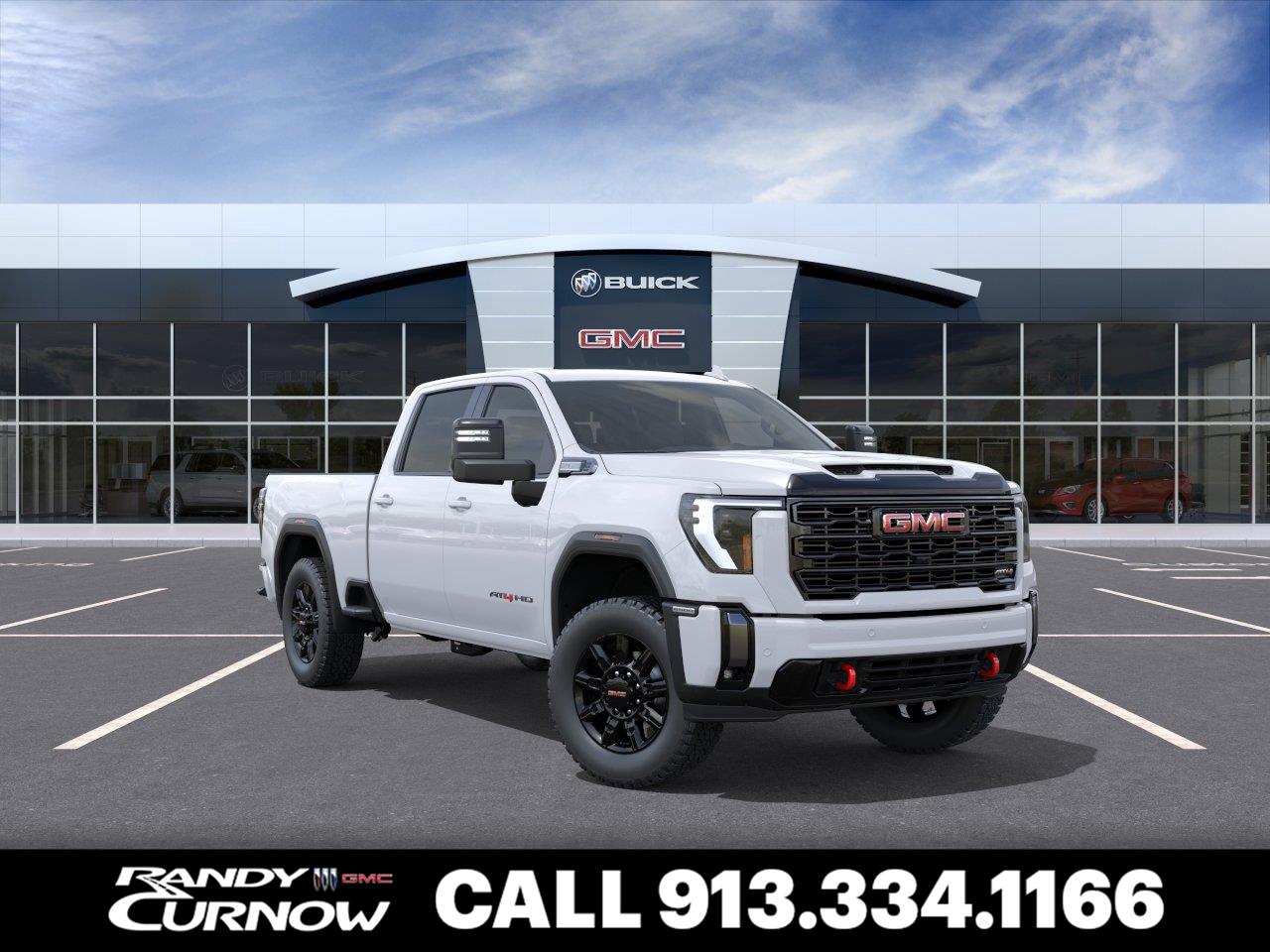 Summit White 2026 GMC Sierra 2500HD Pickup Truck Four-Wheel Drive Automatic