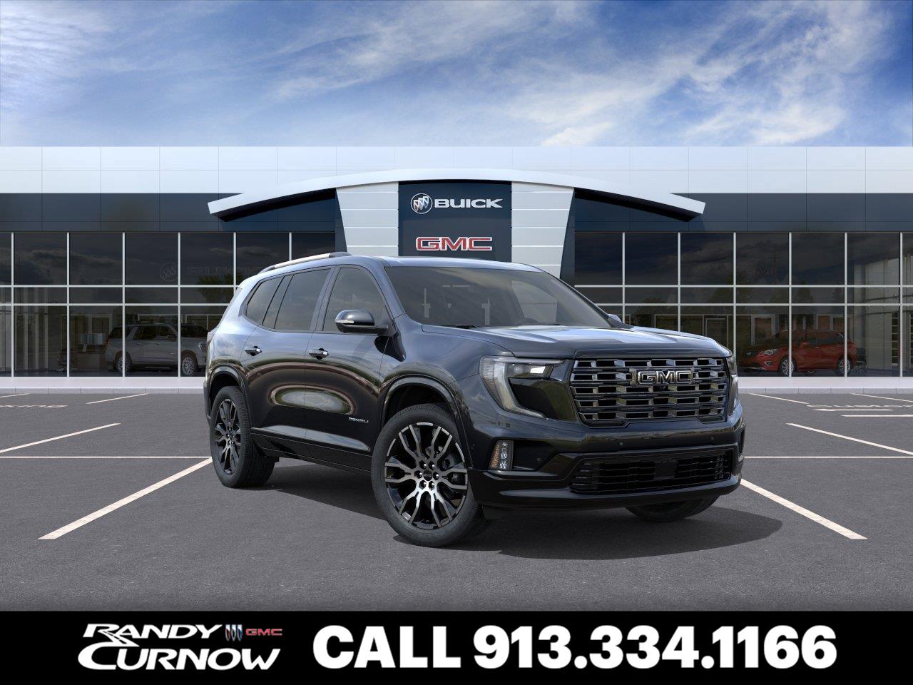 Black (GB8 EBONY TWILIGHT METALLIC) 2027 GMC Acadia SUV / Crossover Four-Wheel Drive 8-Speed Automatic