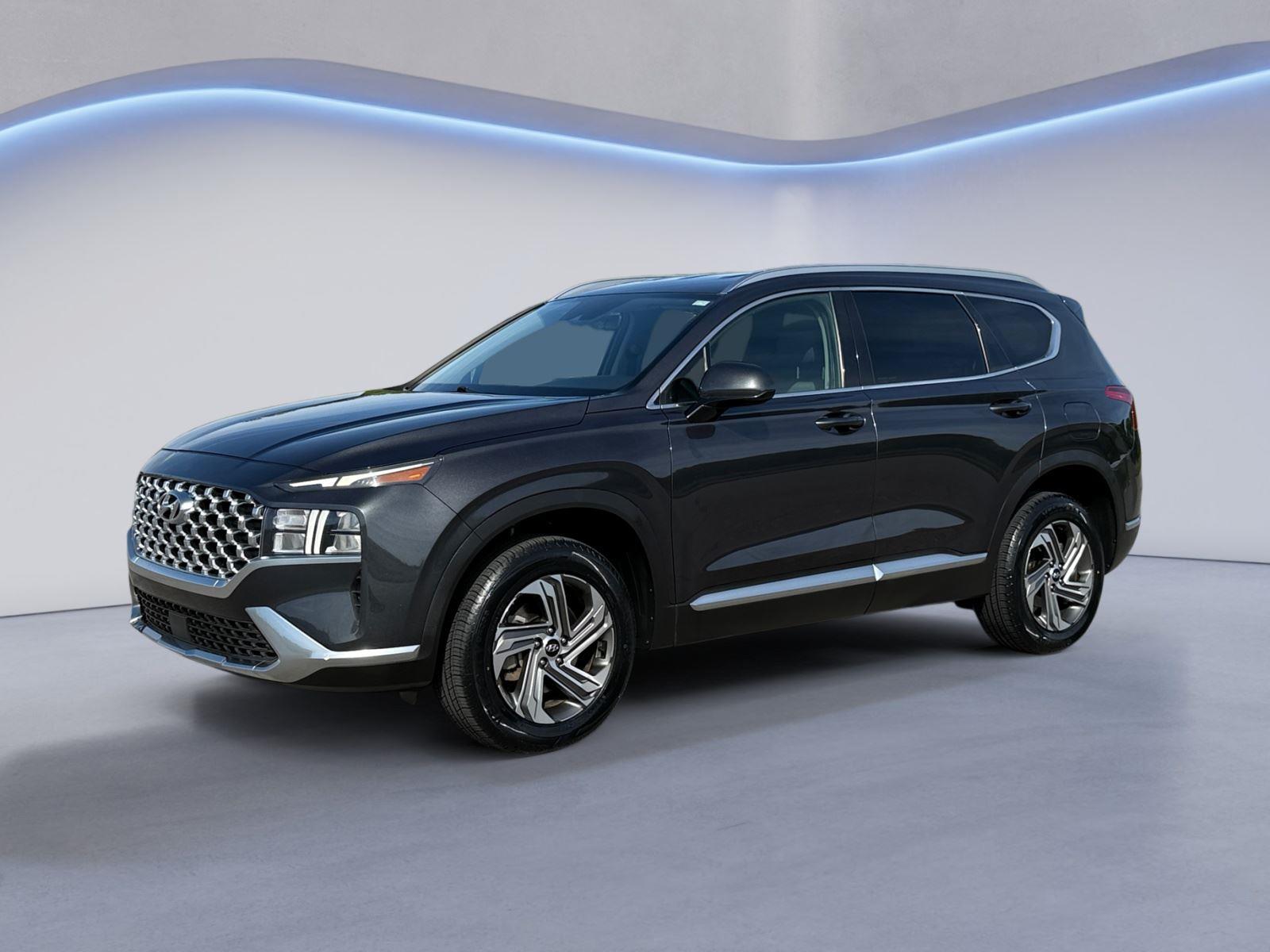 Portofino Gray 2021 Hyundai Santa Fe SEL AWD SUV / Crossover All-Wheel Drive Automatic