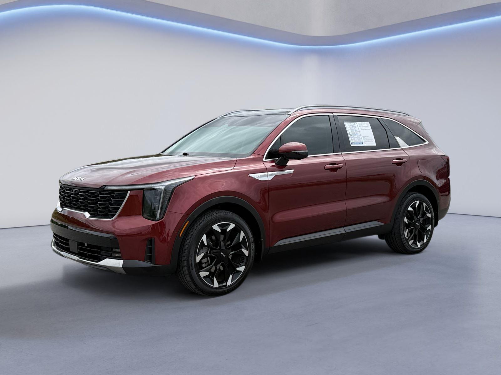 Dawning Red 2024 Kia Sorento SX FWD SUV / Crossover Front-Wheel Drive 8-Speed Automatic