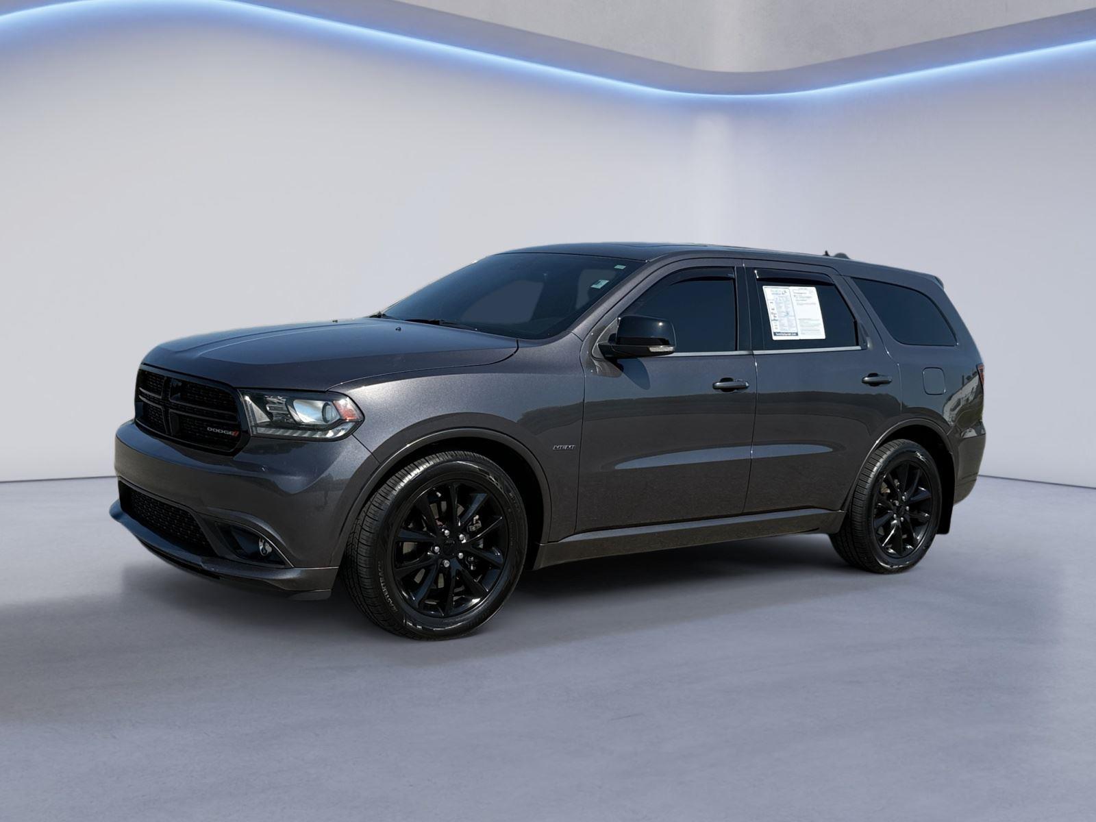 Granite Metallic Clearcoat 2017 Dodge Durango SUV / Crossover All-Wheel Drive 8-Speed Automatic