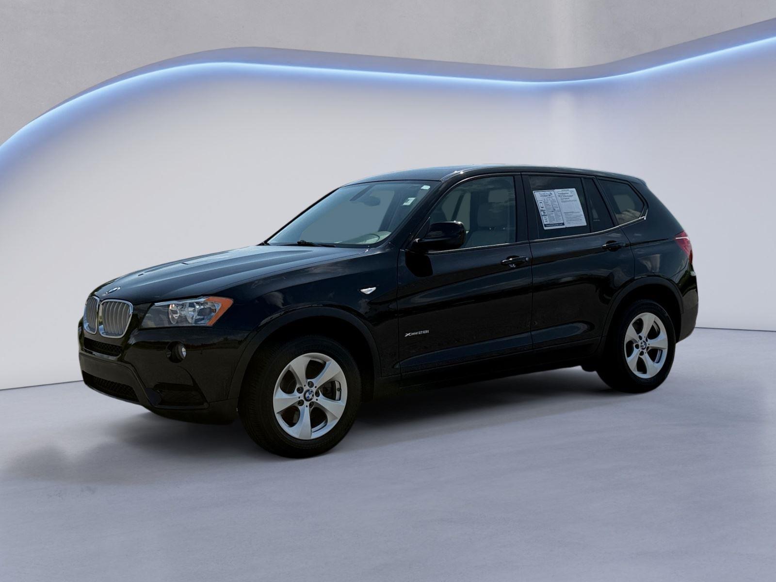 Jet Black 2012 BMW X3 SUV / Crossover All-Wheel Drive Automatic