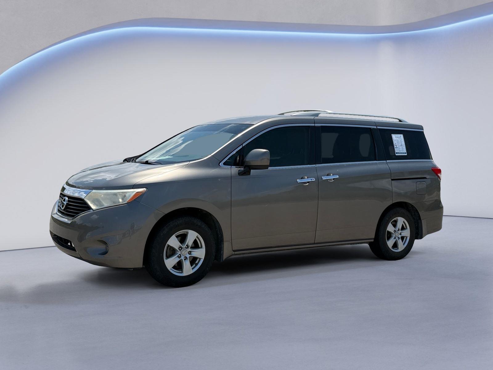 Titanium 2015 Nissan Quest Minivan Front-Wheel Drive Continuously Variable Transmission