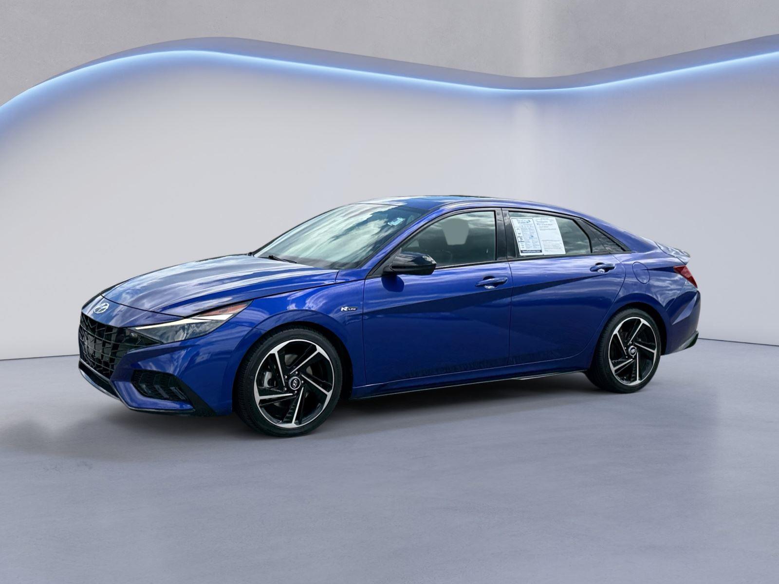 Intense Blue 2023 Hyundai Elantra Sedan Front-Wheel Drive Automatic