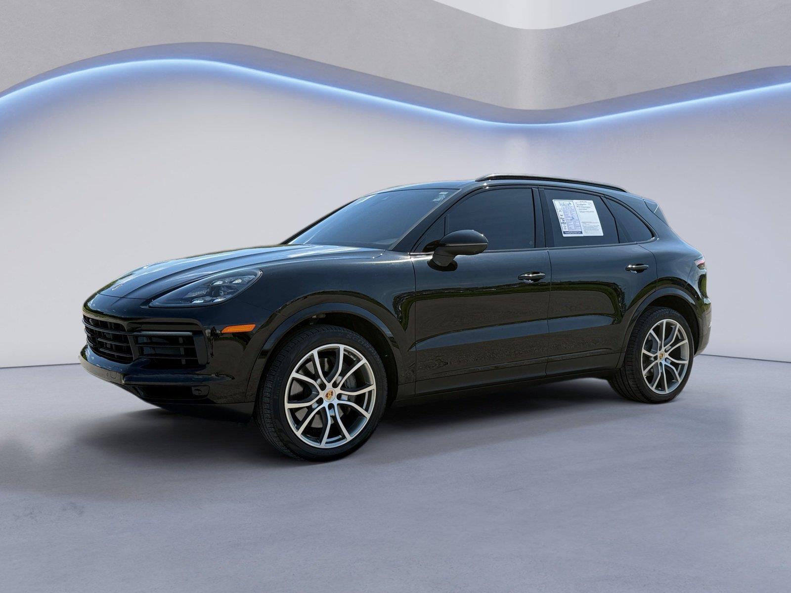 Black 2019 Porsche Cayenne SUV / Crossover All-Wheel Drive Automatic