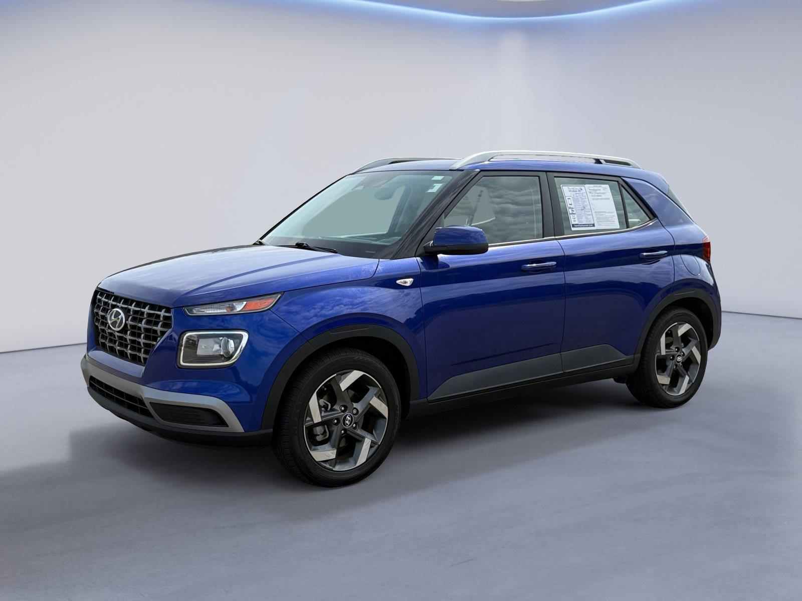 Intense Blue 2024 Hyundai Venue SUV / Crossover Front-Wheel Drive Continuously Variable Transmission