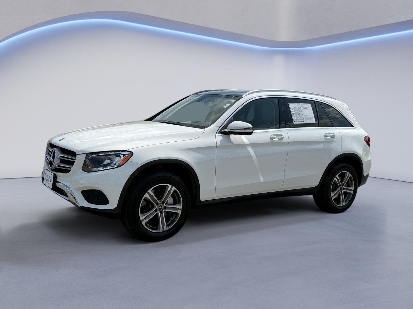 Polar White 2018 Mercedes-Benz GLC SUV / Crossover All-Wheel Drive Automatic