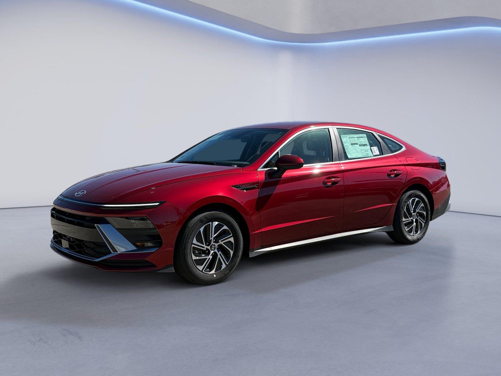 Ultimate Red 2026 Hyundai Sonata Hybrid Sedan Front-Wheel Drive Automatic