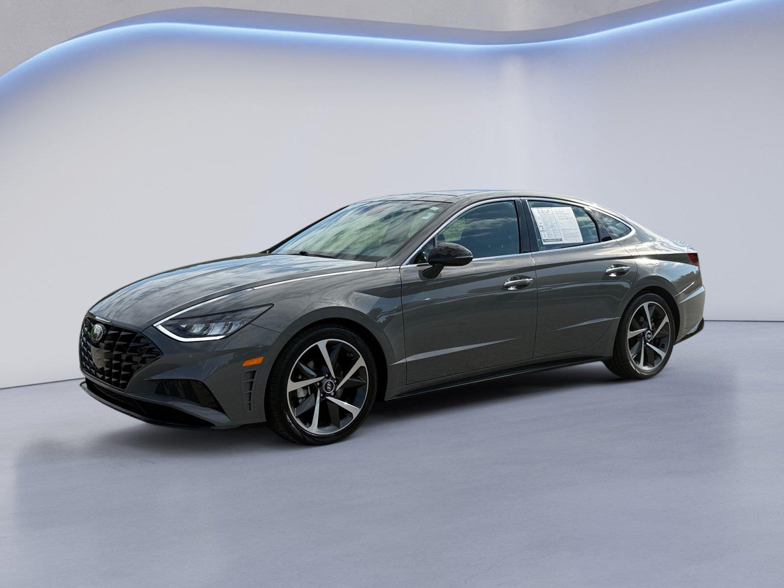 Hampton Gray 2022 Hyundai Sonata Sedan Front-Wheel Drive Automatic