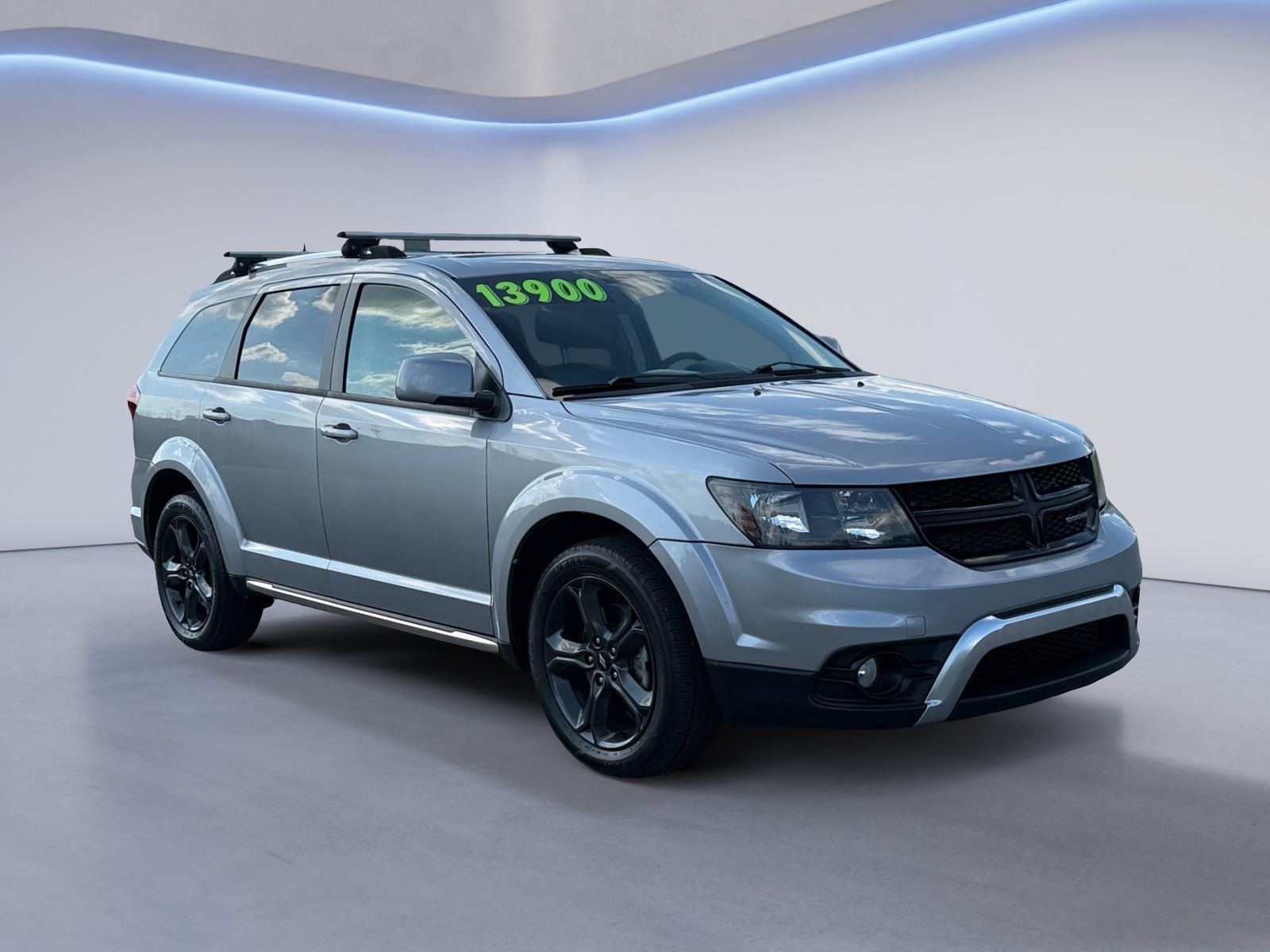 Silver (Billet Clearcoat) 2018 Dodge Journey Crossroad AWD SUV / Crossover All-Wheel Drive 6-Speed Automatic