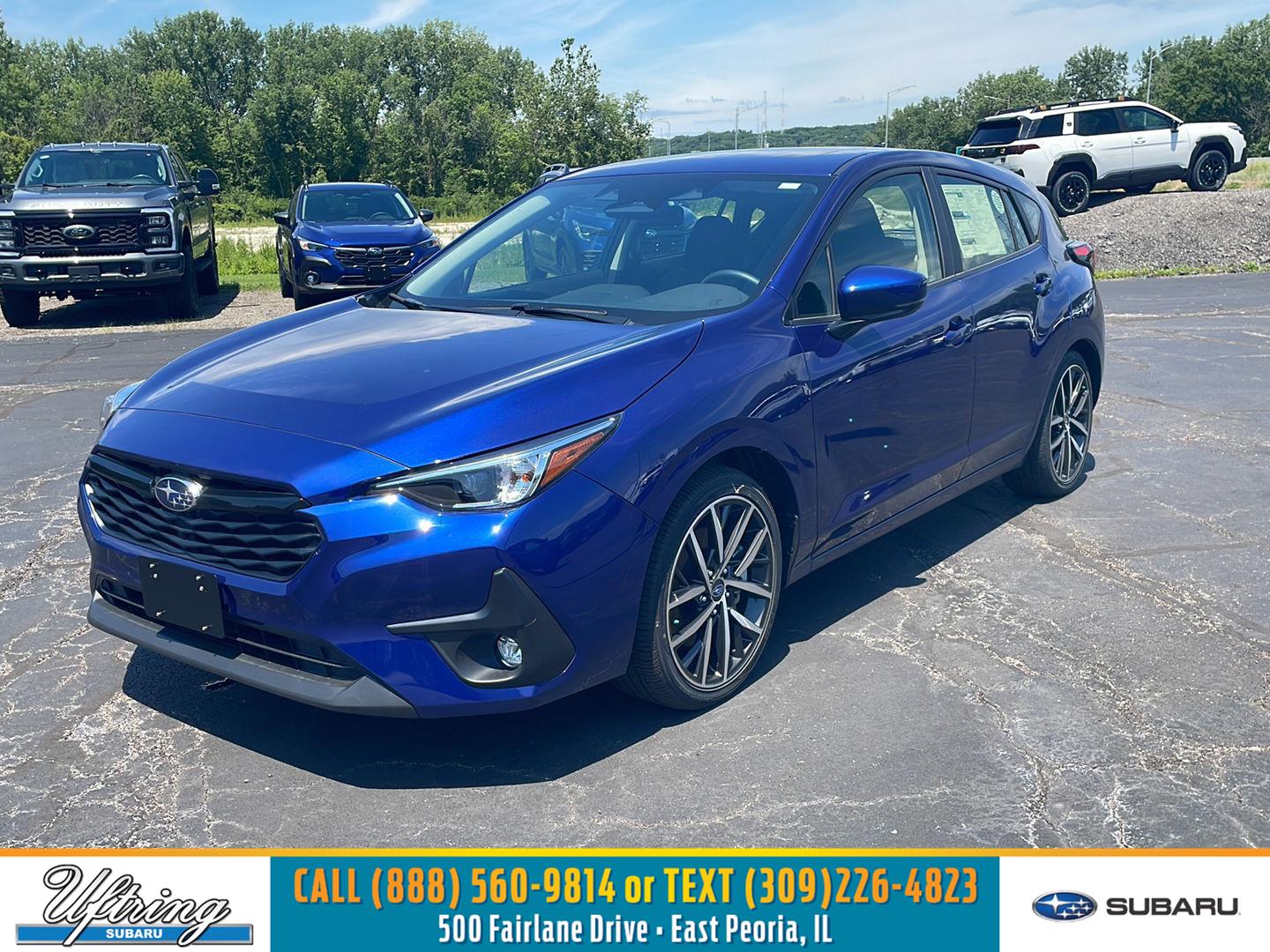 Sapphire Blue Pearl 2026 Subaru Impreza Wagon All-Wheel Drive Continuously Variable Transmission