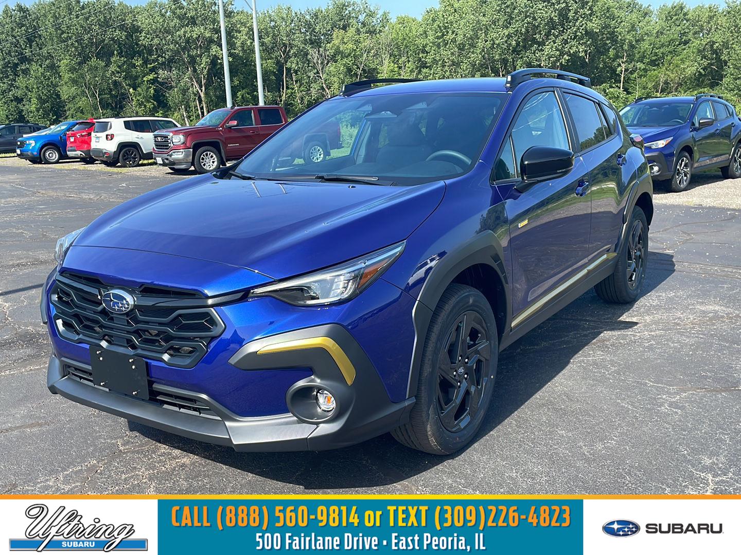 Sapphire Blue Pearl 2026 Subaru Crosstrek SUV / Crossover All-Wheel Drive Continuously Variable Transmission