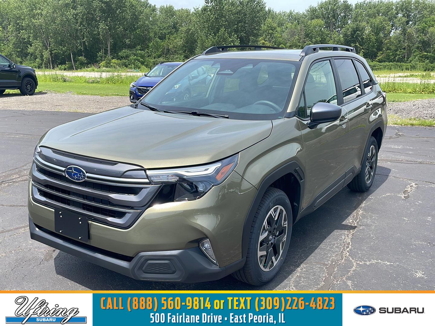 Autumn Green Metallic 2026 Subaru Forester SUV / Crossover All-Wheel Drive Continuously Variable Transmission