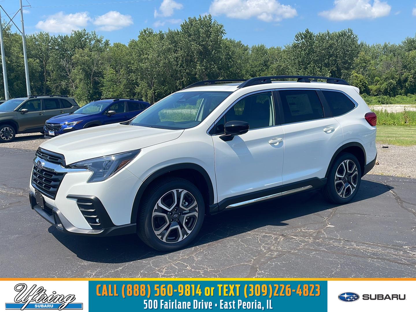 Crystal White Pearl 2026 Subaru Ascent SUV / Crossover All-Wheel Drive Continuously Variable Transmission