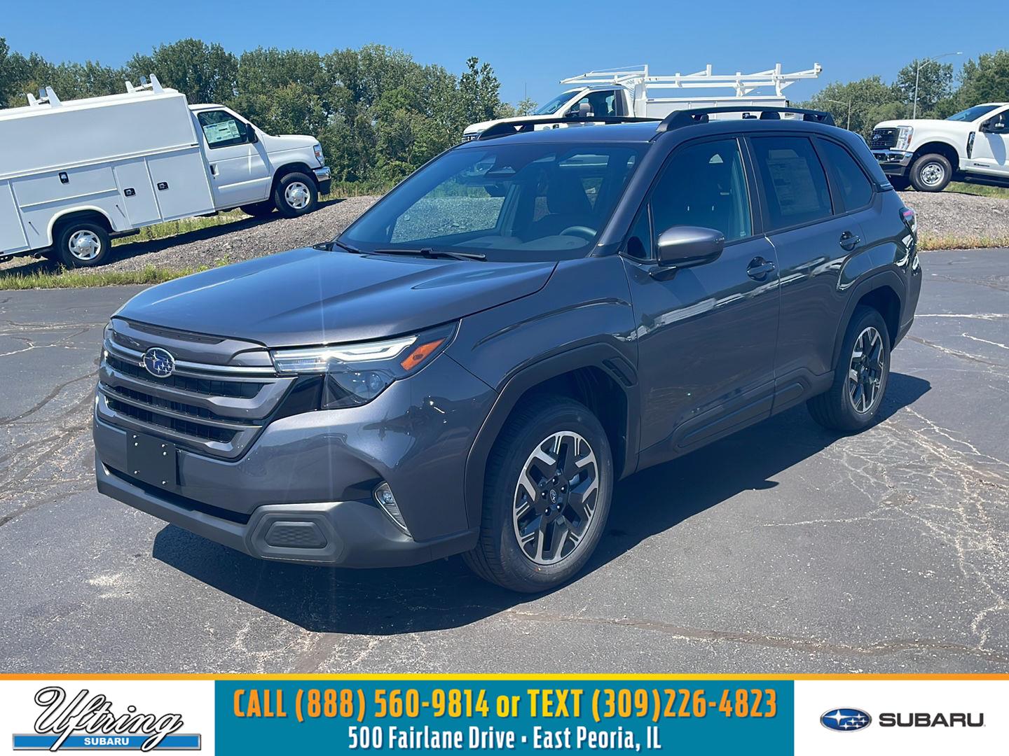 Magnetite Gray Metallic 2026 Subaru Forester SUV / Crossover All-Wheel Drive Continuously Variable Transmission