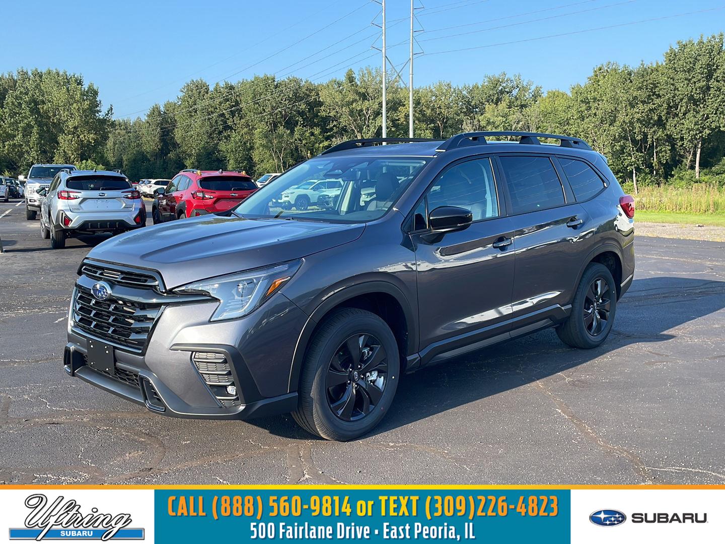 Magnetite Gray Metallic 2026 Subaru Ascent SUV / Crossover All-Wheel Drive Continuously Variable Transmission
