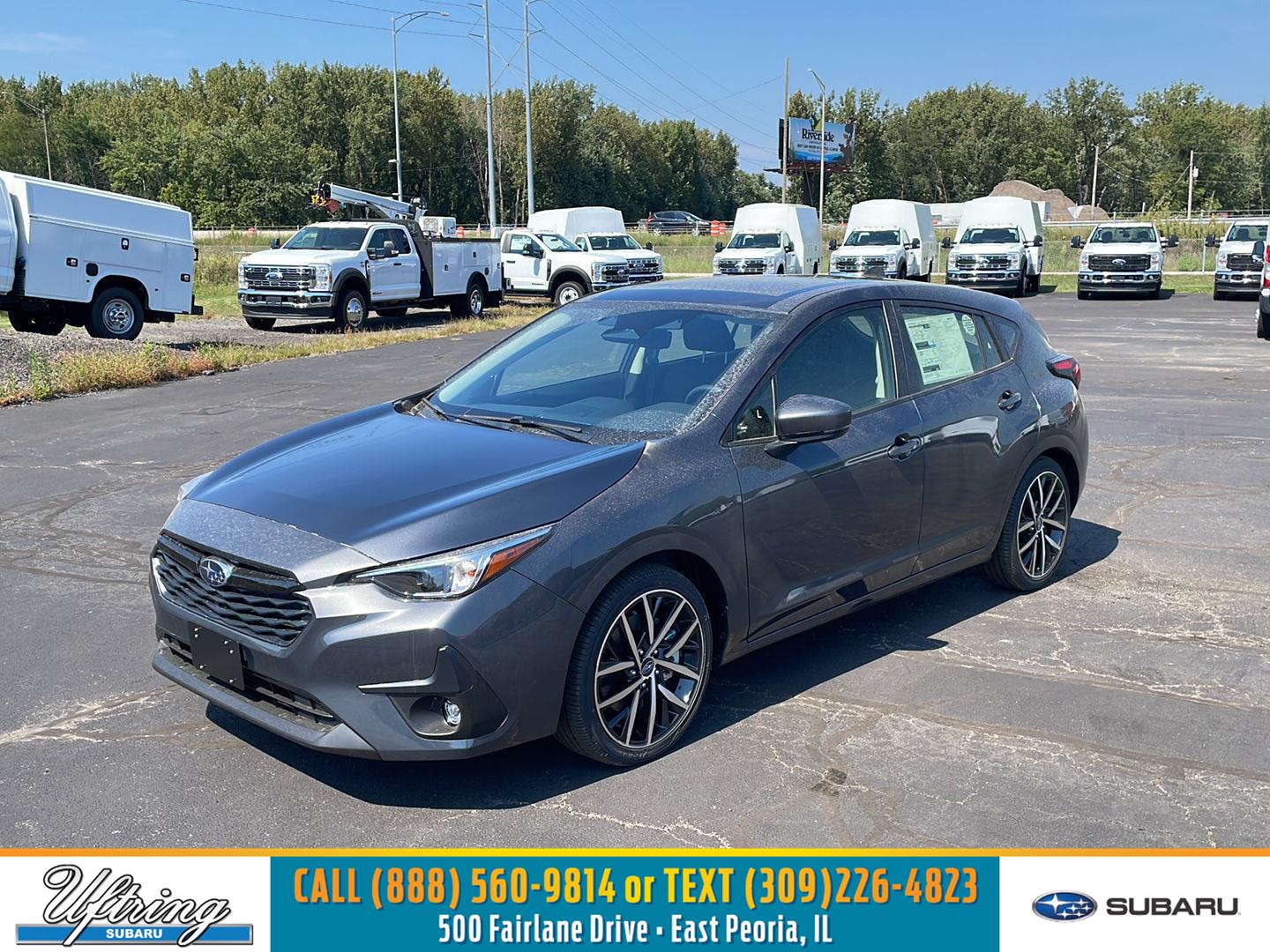 Magnetite Gray Metallic 2026 Subaru Impreza Wagon All-Wheel Drive Continuously Variable Transmission