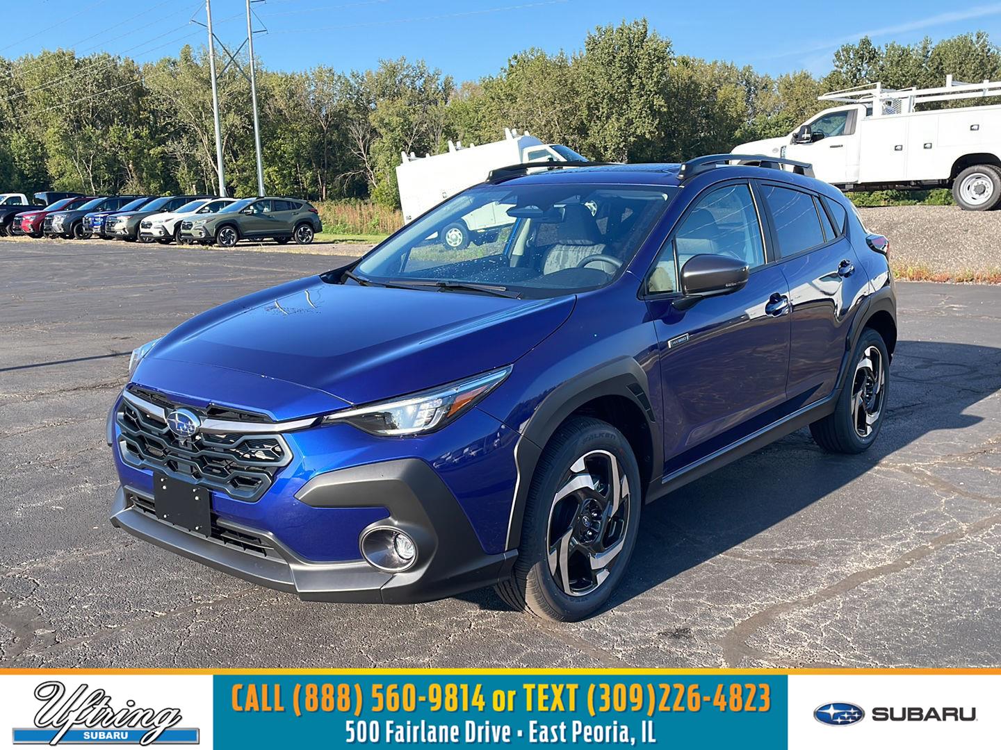 Sapphire Blue Pearl 2026 Subaru Crosstrek Hybrid SUV / Crossover All-Wheel Drive Continuously Variable Transmission