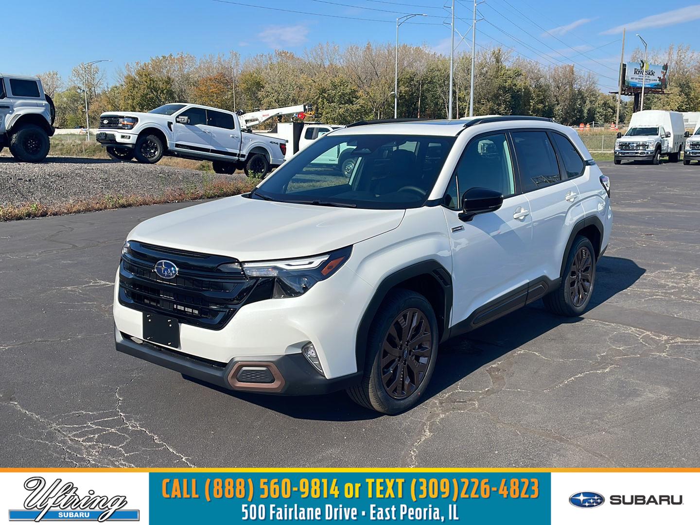 CRYSTAL WHT PRL 2026 Subaru Forester Hybrid SUV / Crossover All-Wheel Drive 