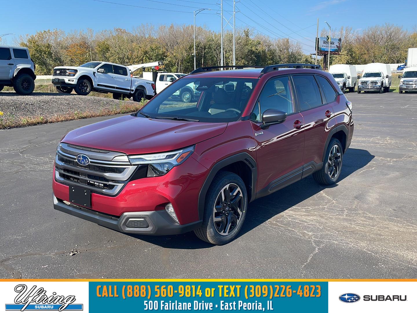 CRIMSON RED PRL 2026 Subaru Forester Hybrid SUV / Crossover All-Wheel Drive 