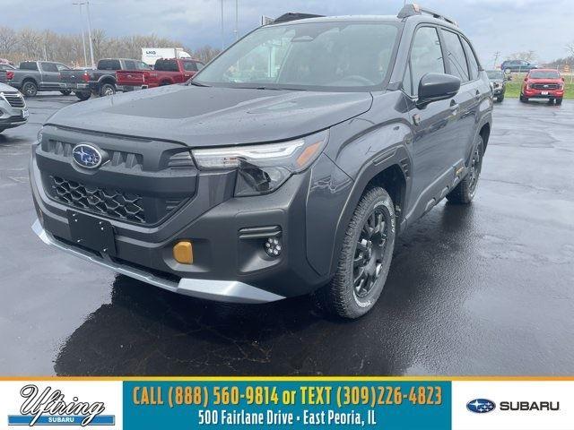 Magnetite Gray Metallic 2026 Subaru Forester Wilderness Crossover AWD SUV / Crossover All-Wheel Drive Continuously Variable Transmission