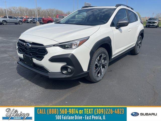 Crystal White Pearl 2026 Subaru Crosstrek Premium AWD SUV / Crossover All-Wheel Drive Continuously Variable Transmission