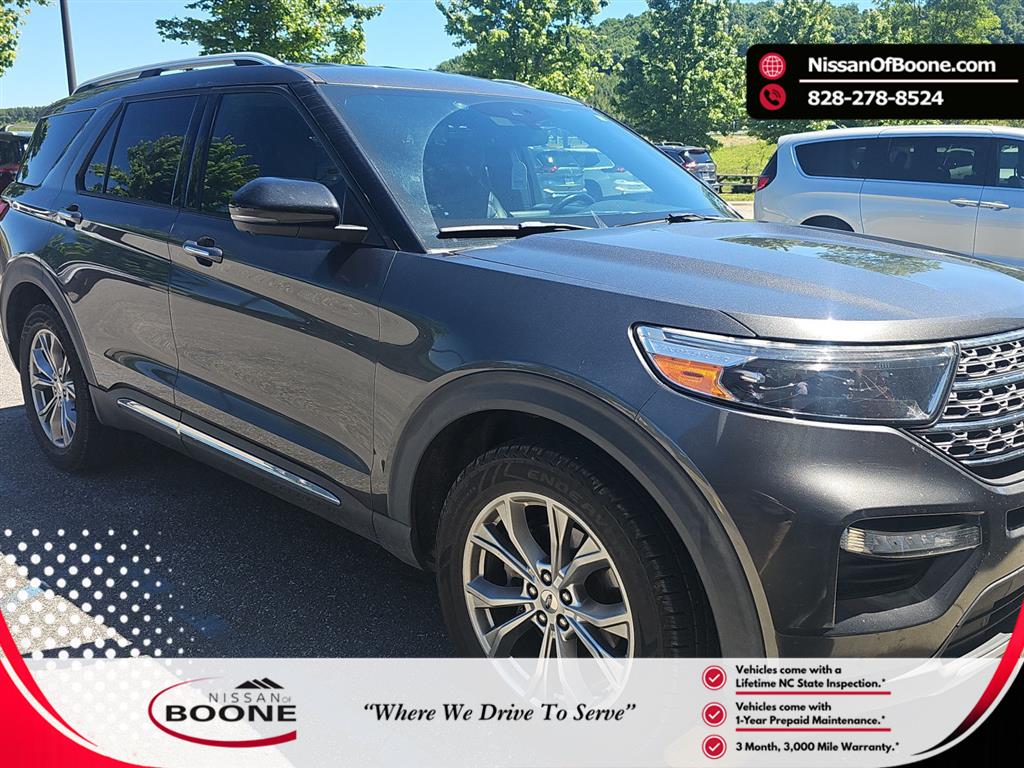 Gray (Magnetic Metallic) 2020 Ford Explorer Limited AWD SUV / Crossover All-Wheel Drive Automatic