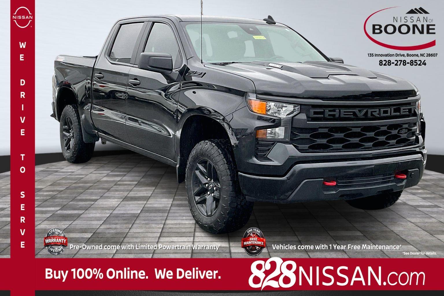 2025 Chevrolet Silverado 1500 Custom Trail Boss Crew Cab 4WD