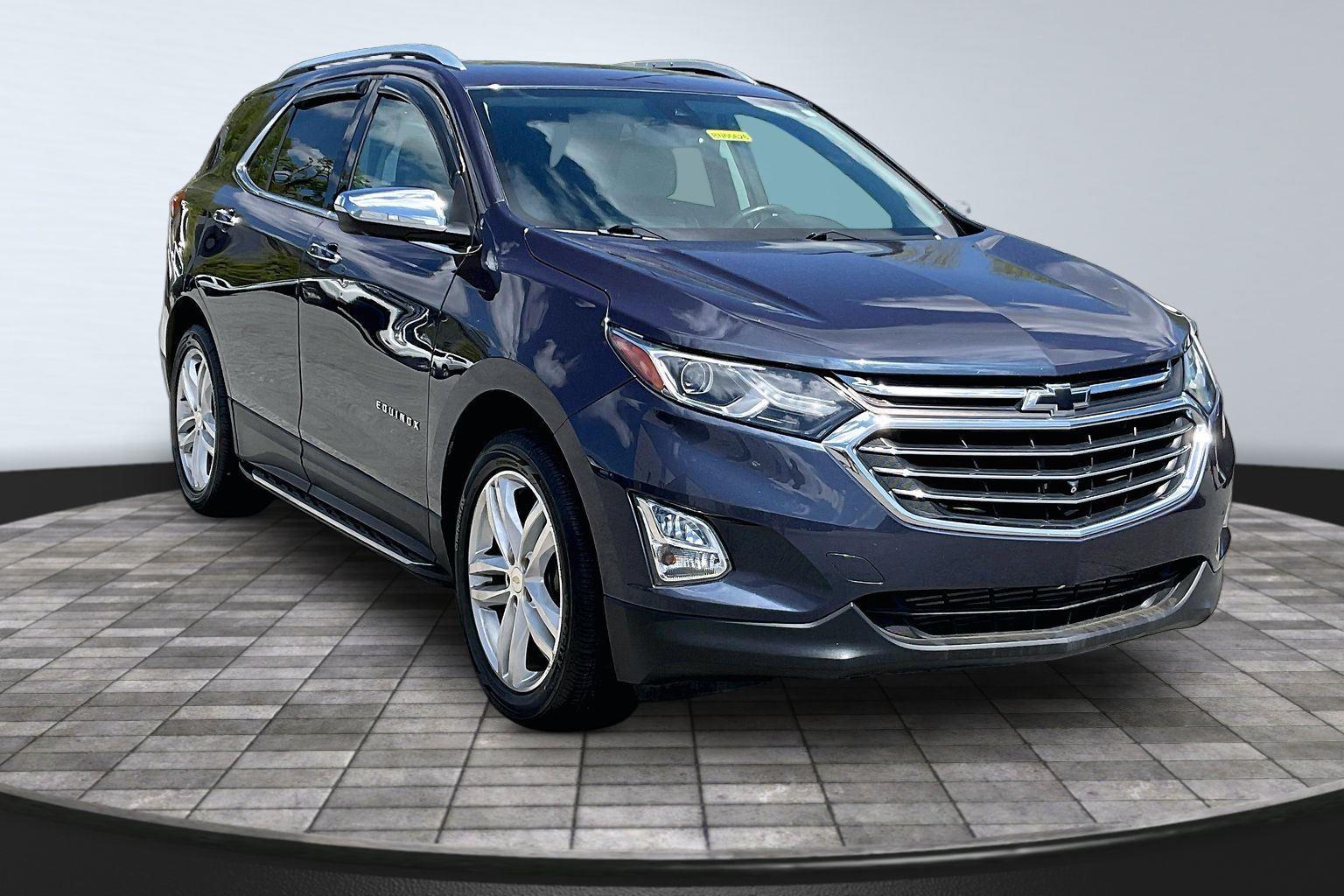 Storm Blue Metallic 2019 Chevrolet Equinox SUV / Crossover Four-Wheel Drive 9-Speed Automatic Overdrive