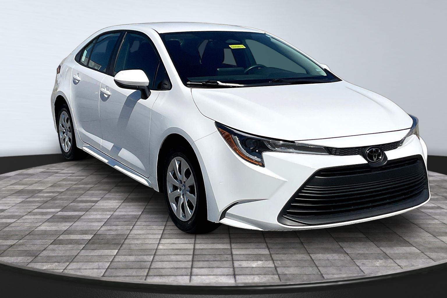 Ice Cap 2024 Toyota Corolla Sedan Front-Wheel Drive Continuously Variable Transmission