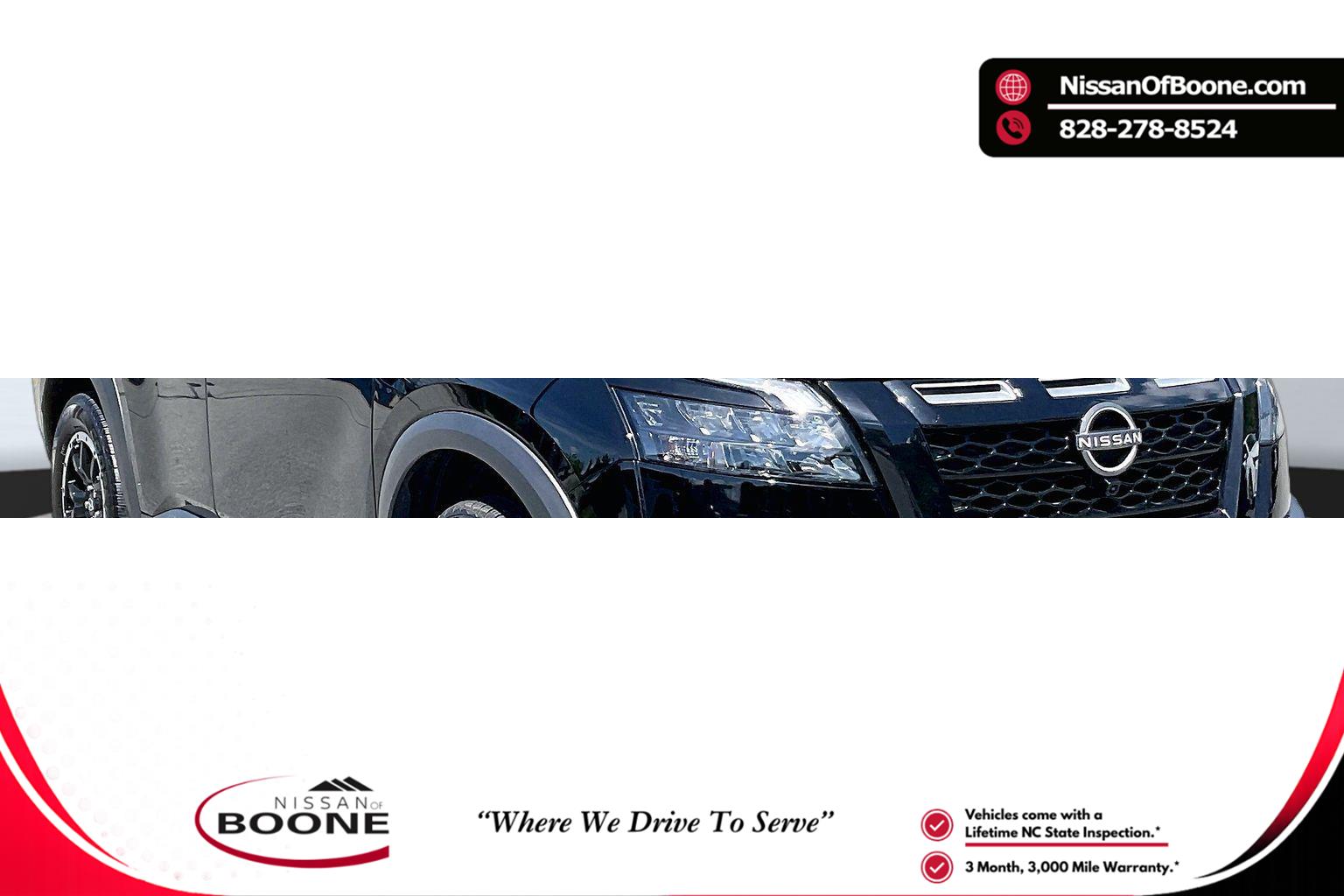 Super Black 2023 Nissan Pathfinder SUV / Crossover All-Wheel Drive Automatic