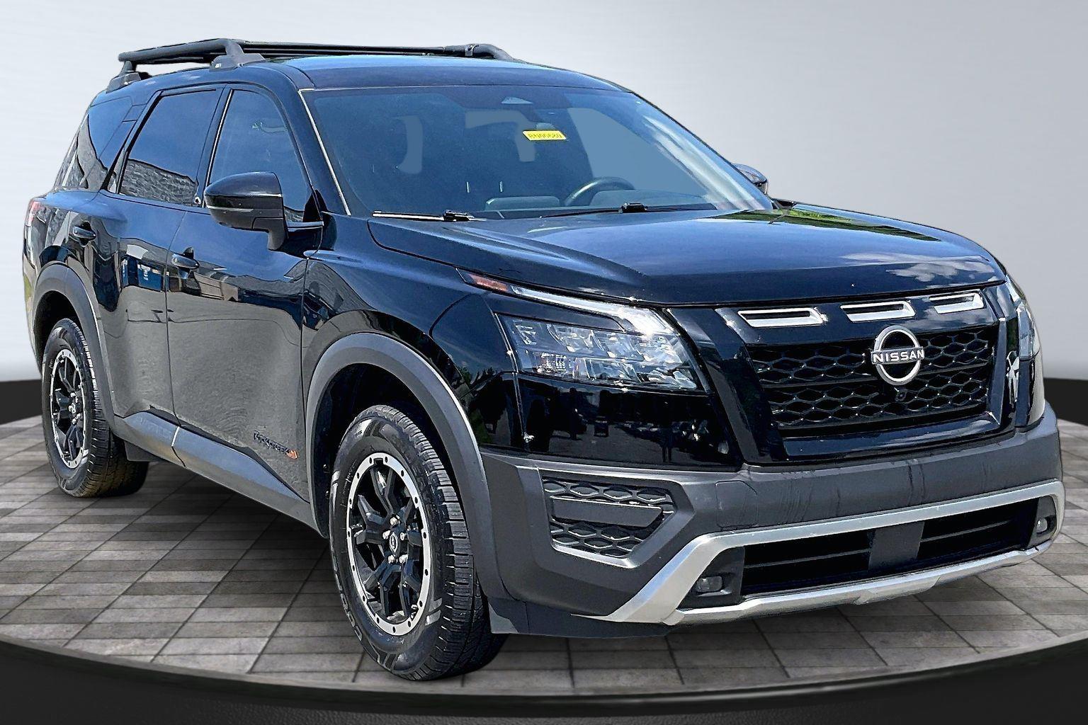 Super Black 2023 Nissan Pathfinder SUV / Crossover All-Wheel Drive Automatic