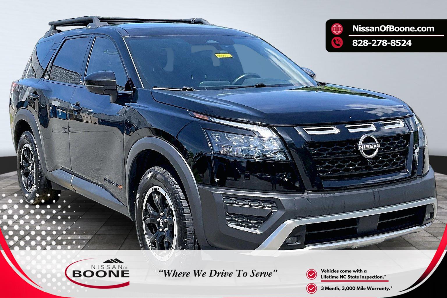 Super Black 2023 Nissan Pathfinder SUV / Crossover All-Wheel Drive Automatic