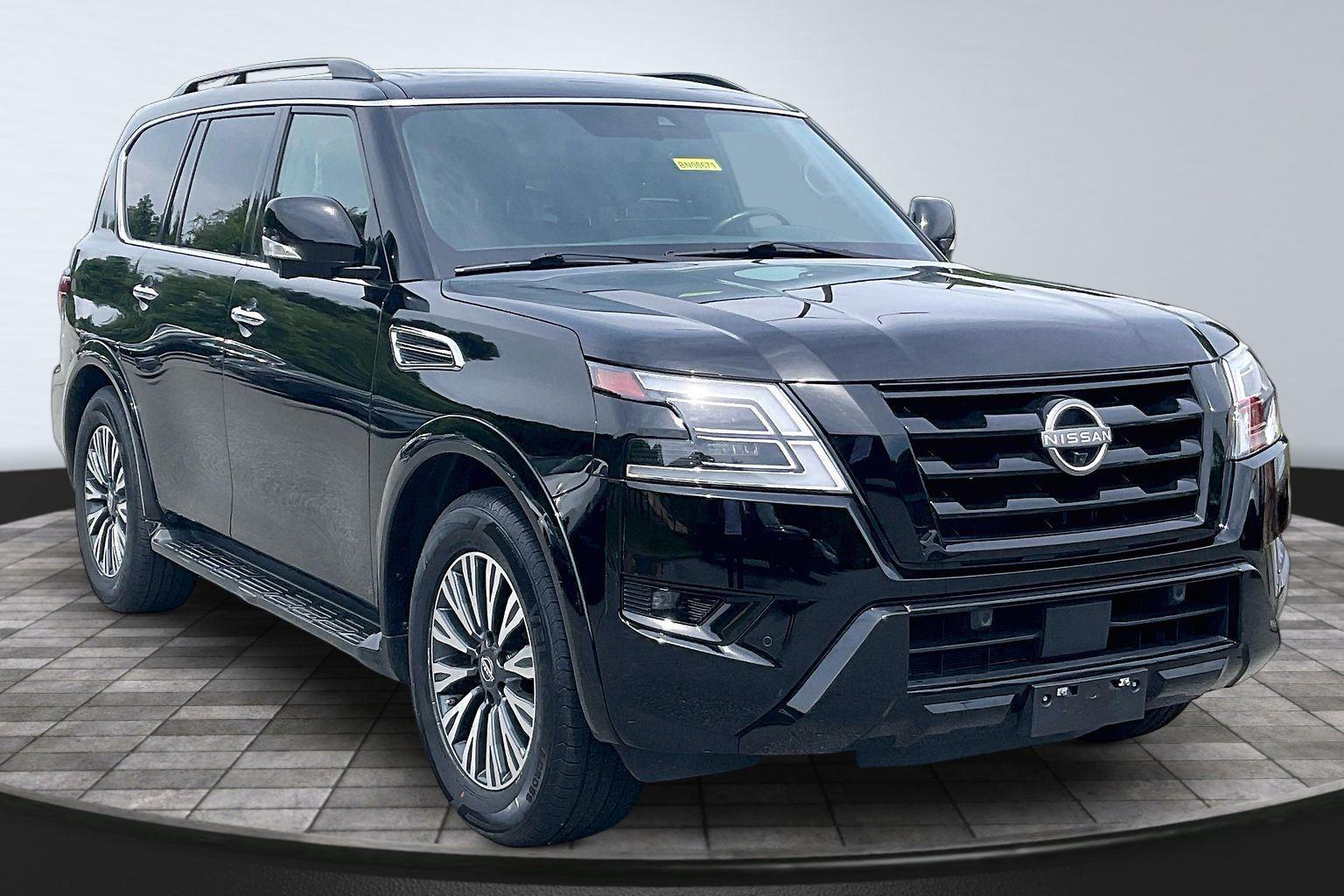 Super Black 2023 Nissan Armada SUV / Crossover Four-Wheel Drive Automatic