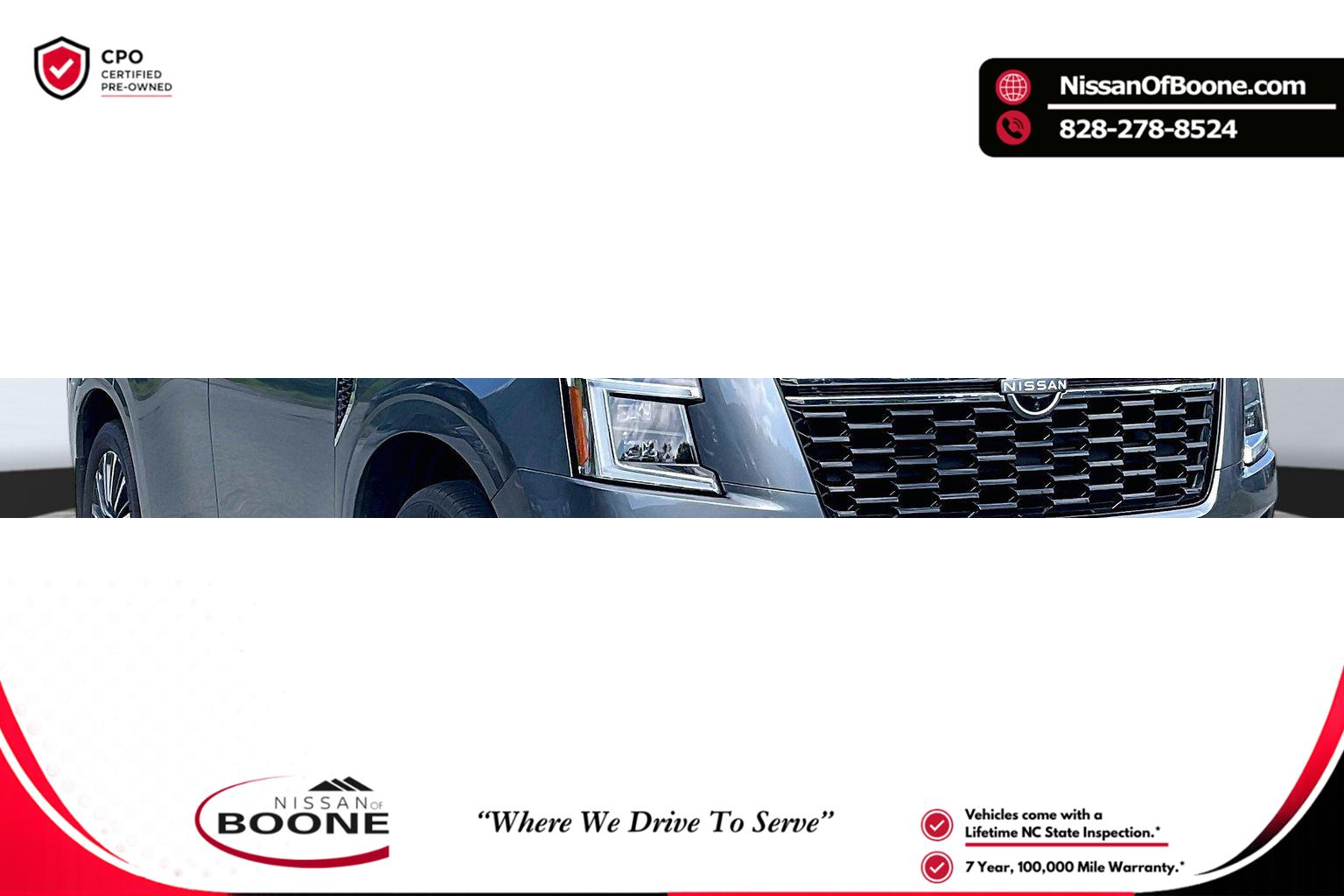 Gray (Gun Metallic) 2025 Nissan Armada SUV / Crossover Four-Wheel Drive Automatic