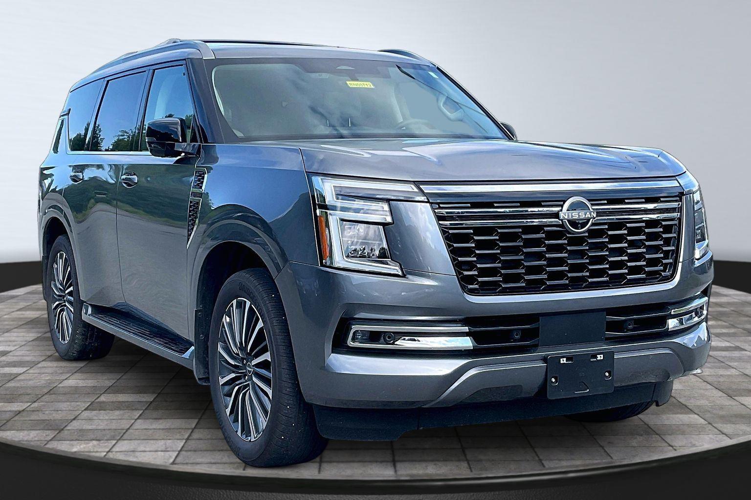 Gray (Gun Metallic) 2025 Nissan Armada SUV / Crossover Four-Wheel Drive Automatic
