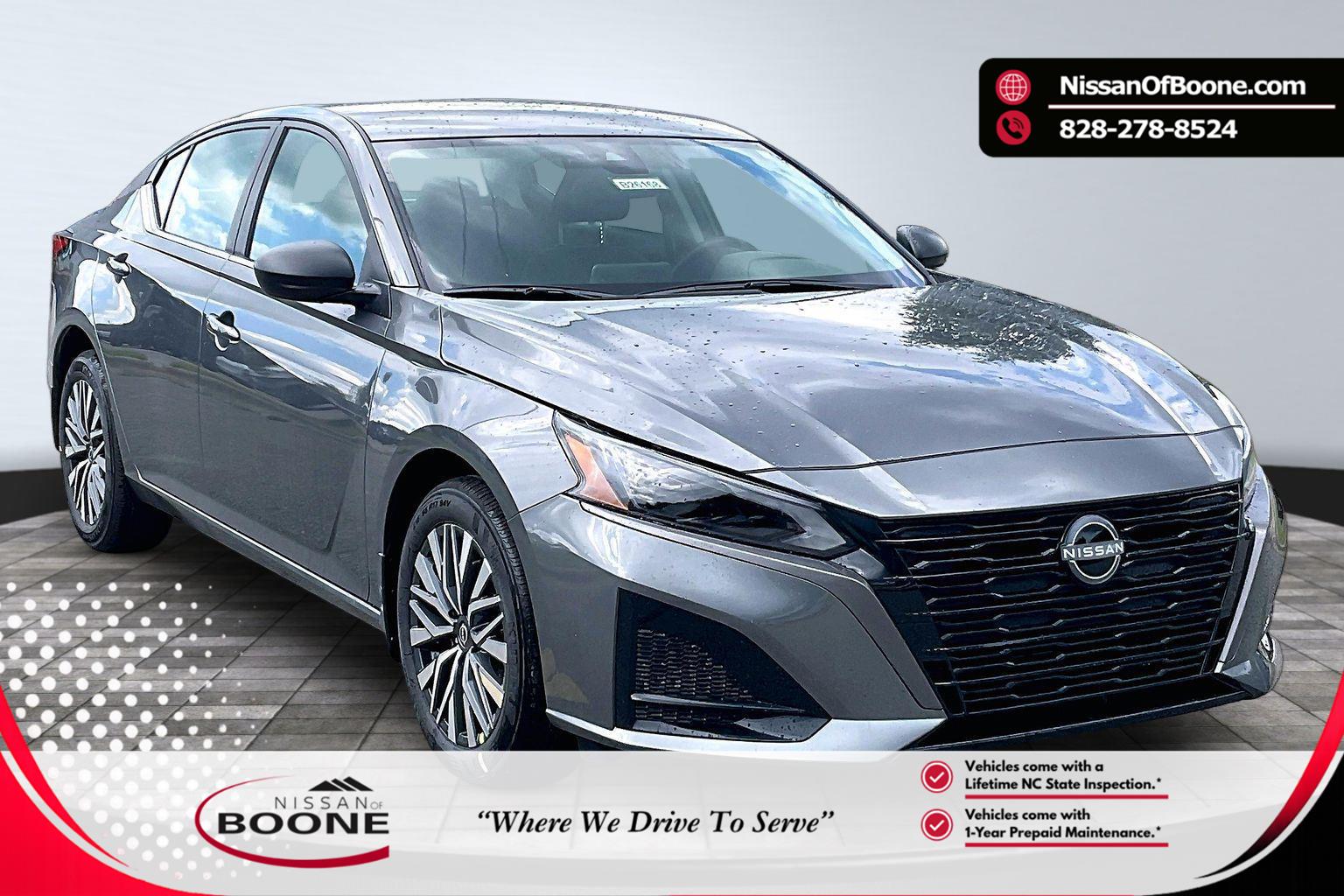 Gray (Gun Metallic) 2026 Nissan Altima Sedan All-Wheel Drive Continuously Variable Transmission
