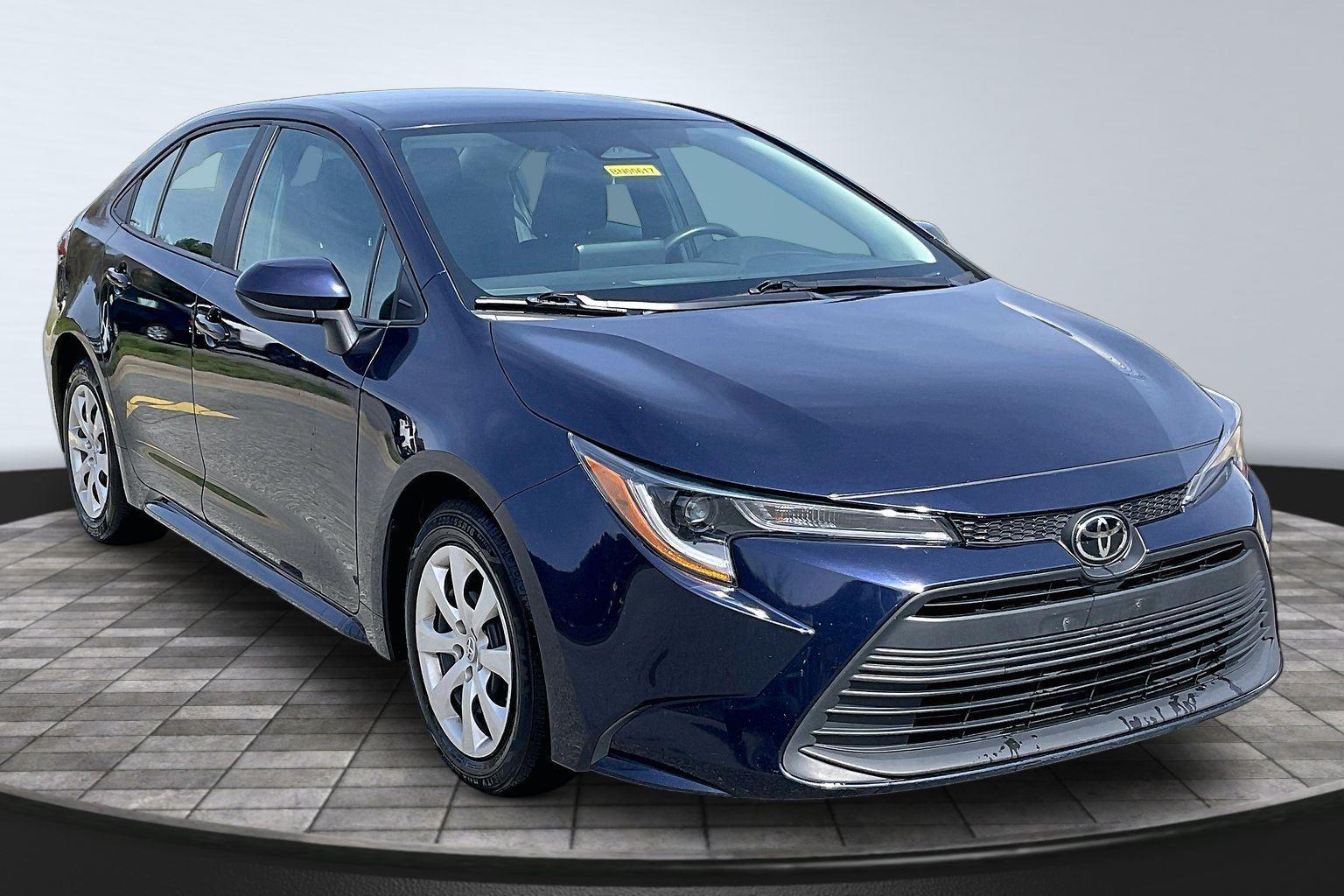Blueprint 2024 Toyota Corolla Sedan Front-Wheel Drive Continuously Variable Transmission