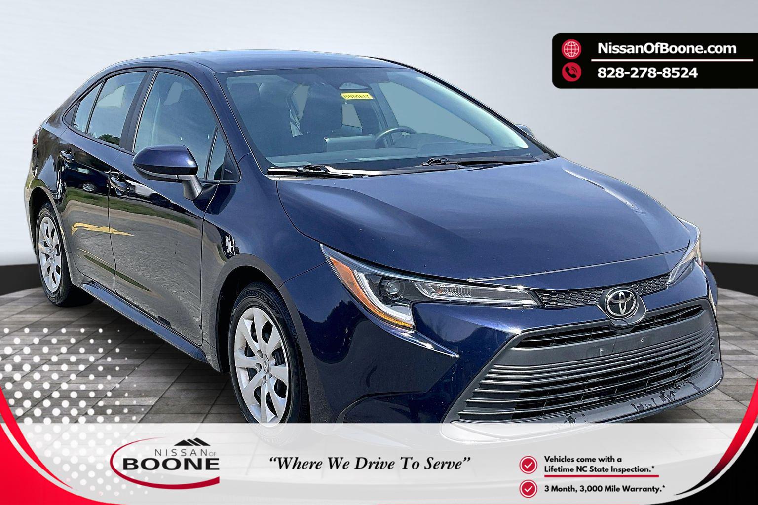 Blueprint 2024 Toyota Corolla Sedan Front-Wheel Drive Continuously Variable Transmission