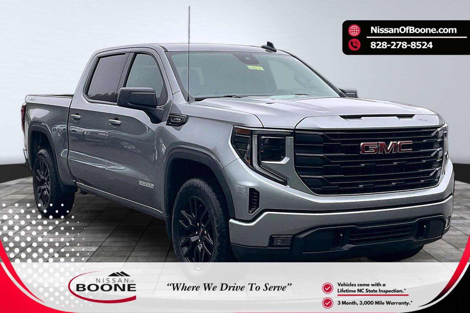 Sterling Metallic 2025 GMC Sierra 1500 Pickup Truck Four-Wheel Drive 8-Speed Automatic