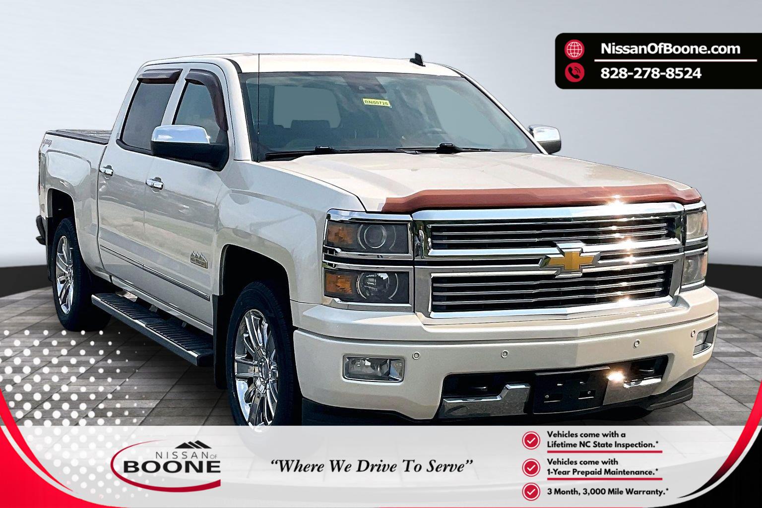 White Diamond Tricoat 2014 Chevrolet Silverado 1500 Pickup Truck Four-Wheel Drive 6-Speed Automatic