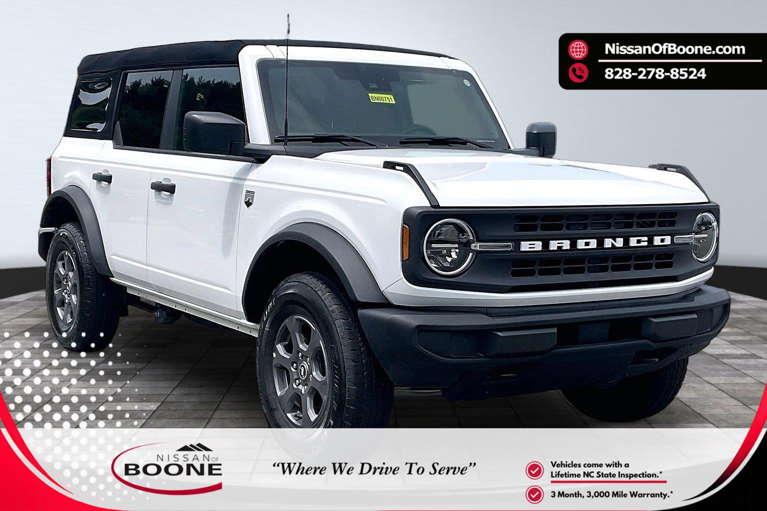 Oxford White 2025 Ford Bronco SUV / Crossover Four-Wheel Drive 7-Speed Manual