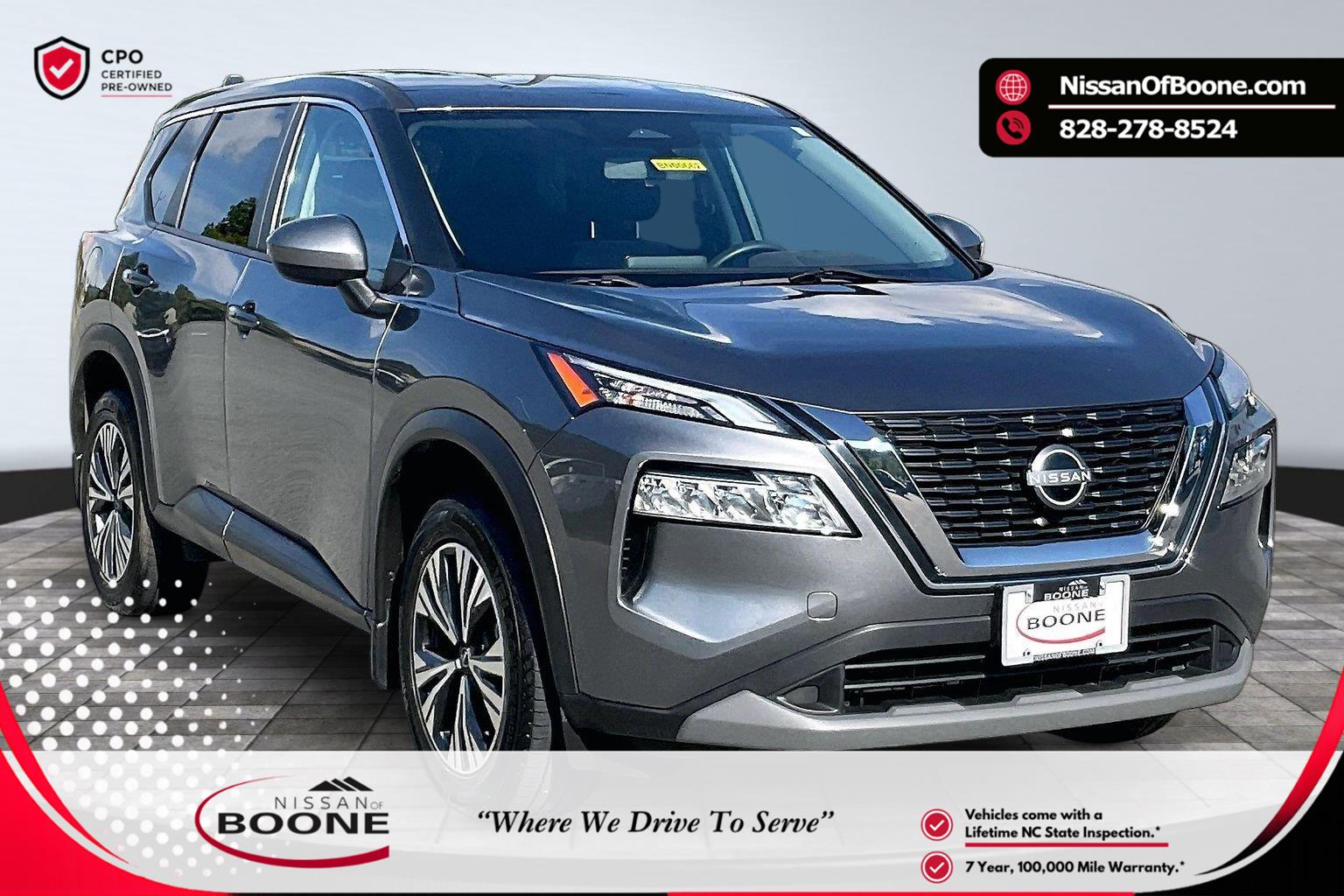 Gray (Gun Metallic) 2023 Nissan Rogue SUV / Crossover All-Wheel Drive Continuously Variable Transmission