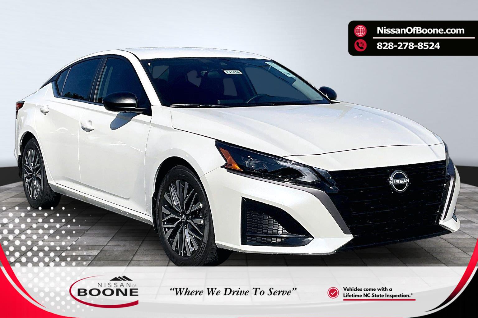 Pearl White Tricoat 2026 Nissan Altima Sedan Front-Wheel Drive Continuously Variable Transmission