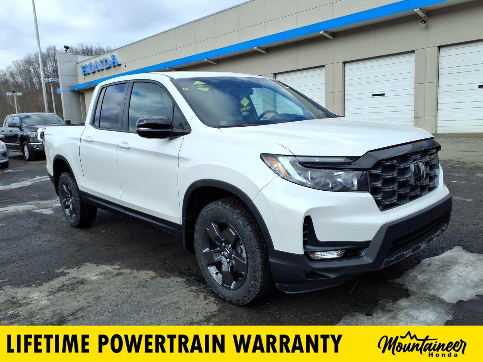 Platinum White Pearl 2026 Honda Ridgeline Pickup Truck All-Wheel Drive Automatic