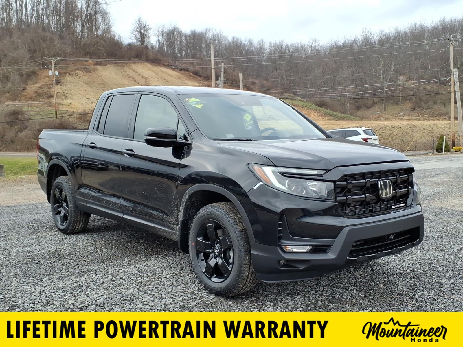 Crystal Black Pearl 2026 Honda Ridgeline Pickup Truck All-Wheel Drive 9-Speed Automatic